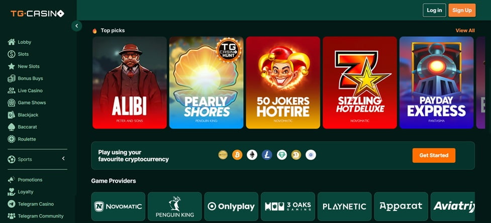 tg casino